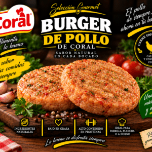 Burger de Pollo de Corral (Unidades de 180gr)