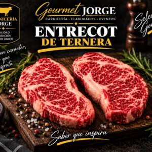 Entrecot de Ternera (Bandeja de 1 kg - Filetes de 200 gr)
