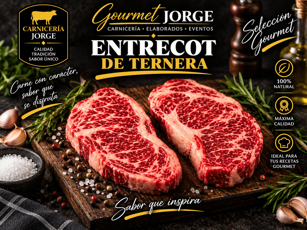 Beef Entrecote (1 kg Tray - 200 gr Steaks) Beef Entrecote (1 kg Tray - 200 gr Steaks)