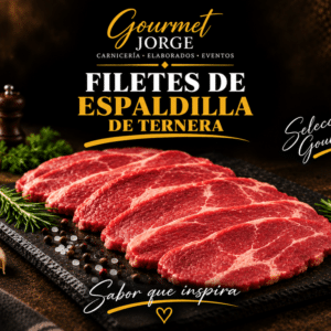 Filetes de Espaldilla de Ternera (Bandeja de 1 kg)
