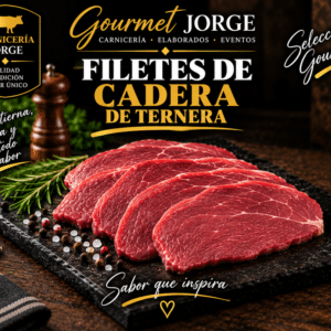 Filetes de Cadera de Ternera (Bandeja de 1 kg)