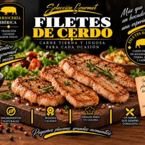 Filete de cerdo (Bandeja de 1 kg)