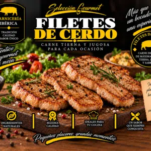 Filete de cerdo (Bandeja de 1 kg)