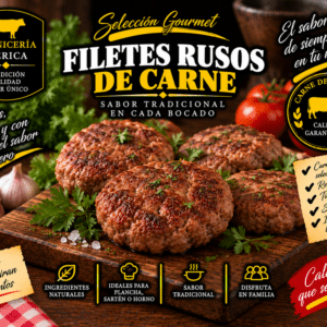 Filetes Rusos de Carne (Bandeja de 1 kg)