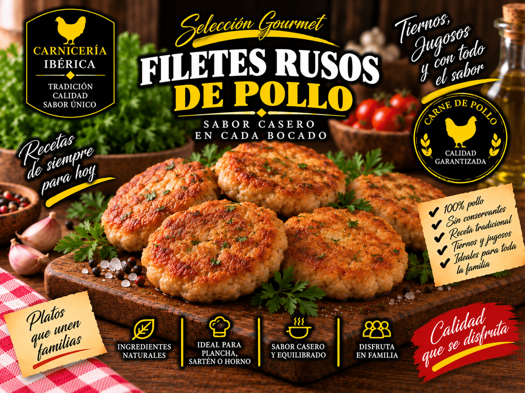Russian Chicken Fillets (1 kg Tray) Russian Chicken Fillets (1 kg Tray)