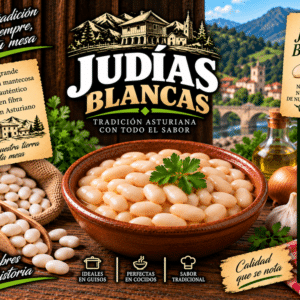 Judías Blancas (Envase 1 kg)