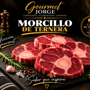 Morcillo de Ternera (Bandeja de 1 kg, pieza entera o troceada)