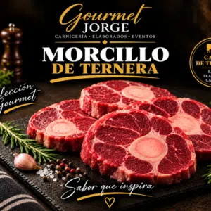 Morcillo de Ternera (Bandeja de 1 kg, pieza entera o troceada)