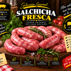 Salchichas de Carne de Cerdo (Bandeja de 1 kg)