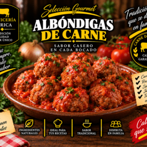 Albóndigas de Carne (Bandeja de 1 kg)