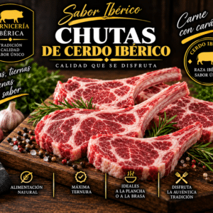 Iberian Pork Chops (1 kg Tray)