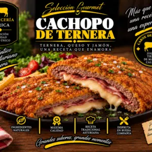 Cachopo de Ternera (Bandeja de 1 kg)
