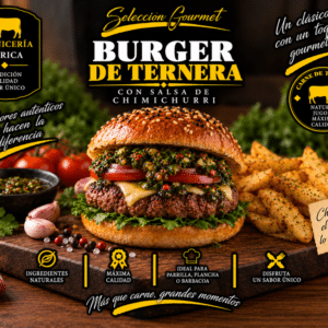 Burger de Ternera de Primera (Unidades de 200gr)