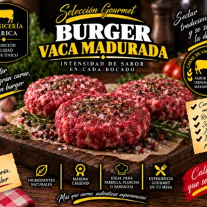 Burger vaca madurada (Unidades de 160 gr)