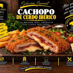 Cachopo de cerdo ibérico (Bandeja de 1 kg)