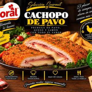 Cachopo de pavo (Bandejas de 1 kg)