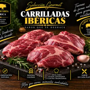 Carrilladas Ibéricas (Bandeja de 1 kg)