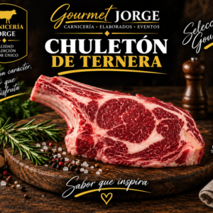 Chuletón de ternera (Bandeja 1 kg - Dos chuletones de 500 gr)