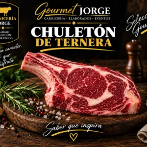 Chuletón de ternera (Bandeja 1 kg - Dos chuletones de 500 gr)