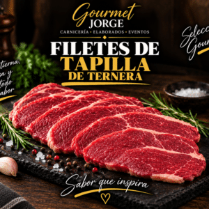 Filetes de tapilla de ternera (Bandeja de 1 kg)