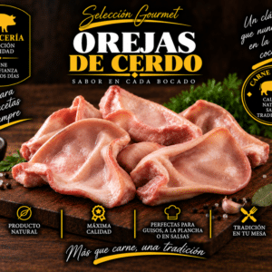 Orejas de Cerdo (Bandeja de 1 kg)