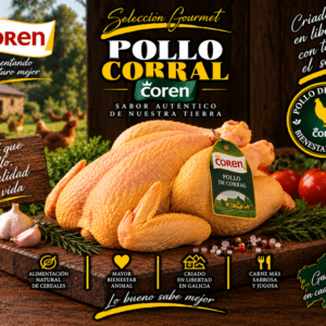 Coren Superior Quality Free Range Chicken (2.5kg)