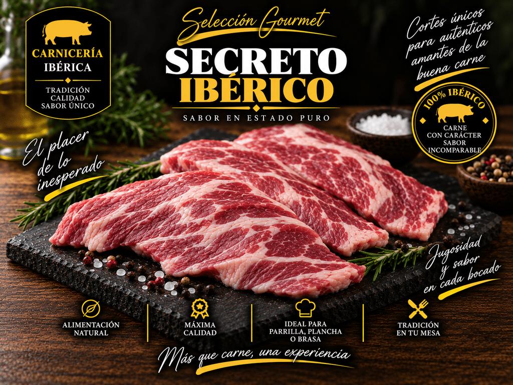 Iberian Secret (1 kg tray) Iberian Secret (1 kg tray)